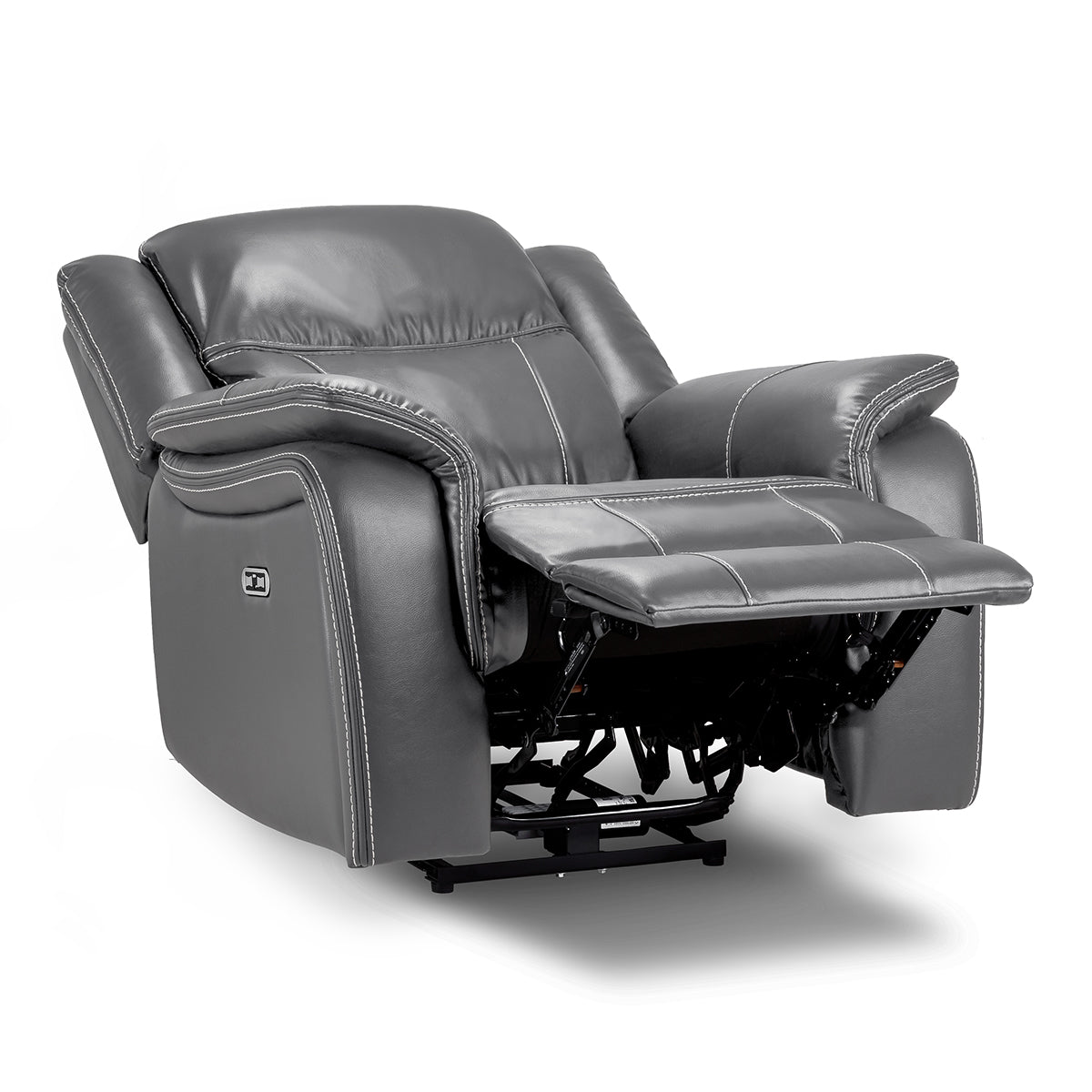 Faux Leather Armchair Electric Recliner - Galaxy Tech