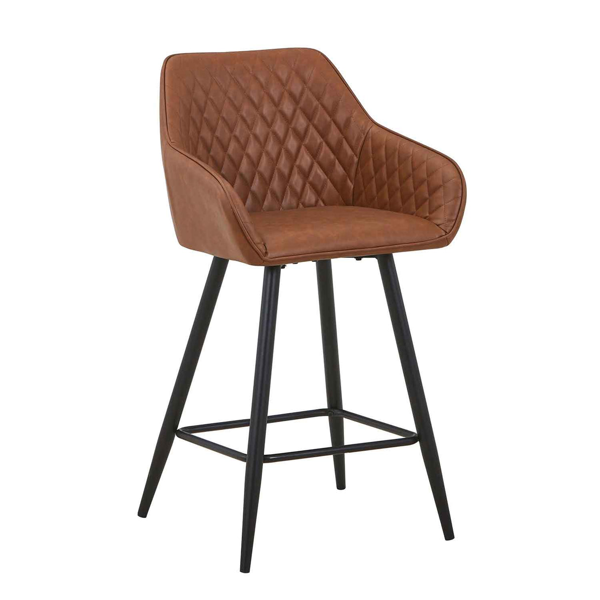 Faux Leather Bar Chair 60cm Wide - Charm