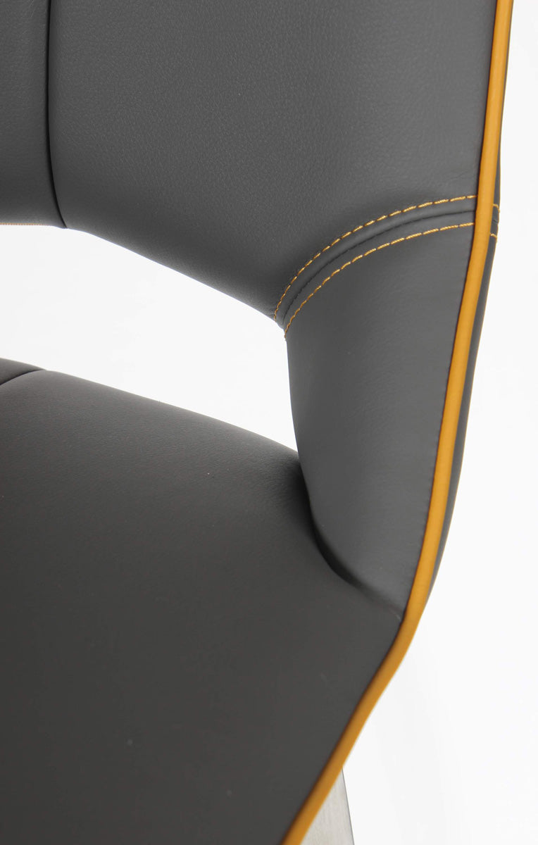 Faux Leather Bar Chair With Swivel Function - Mako