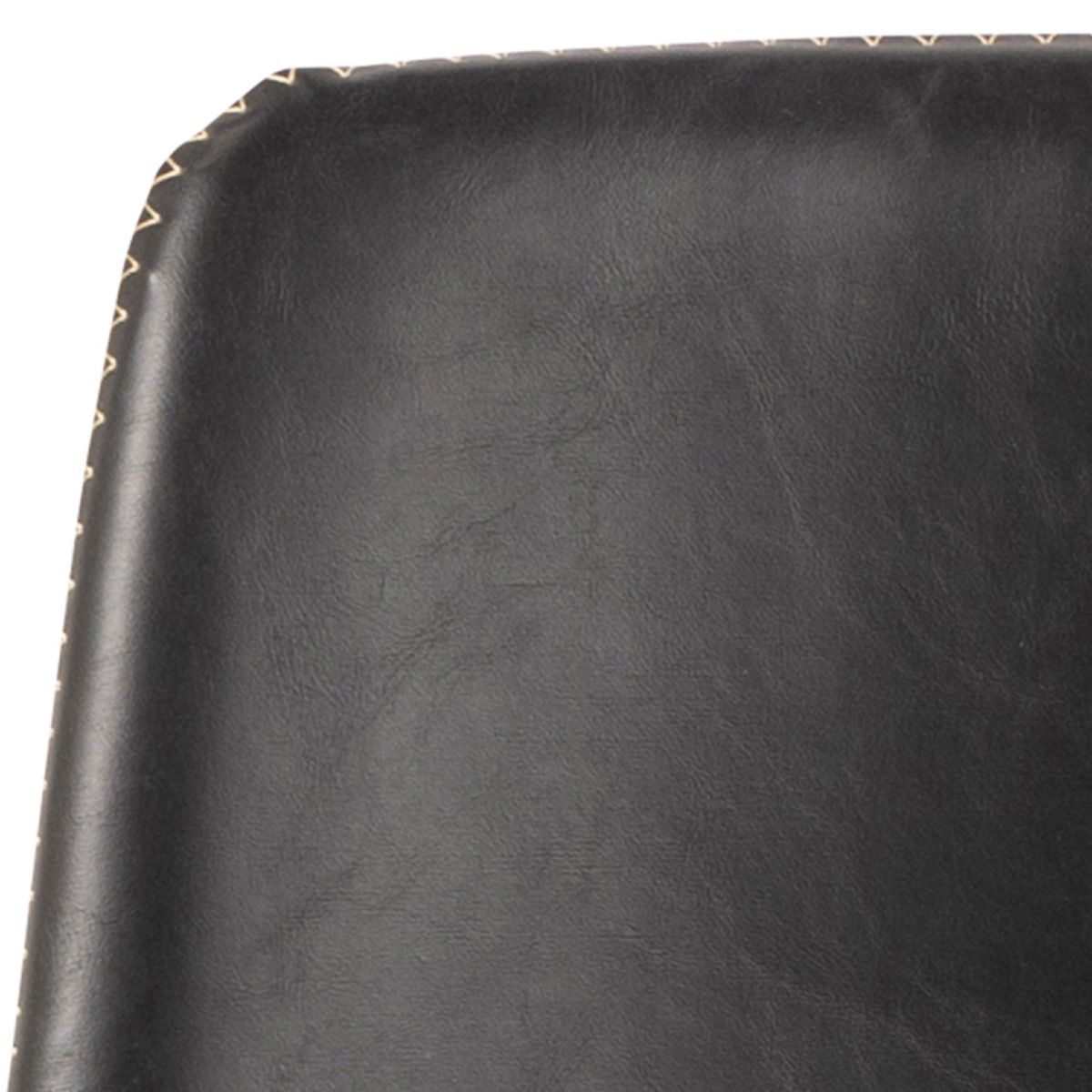 Faux Leather Bar Chairs in Set Of 2 - Oregon