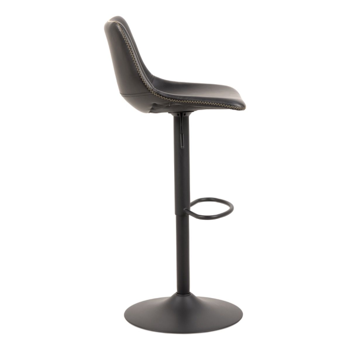 Faux Leather Bar Stool With Gas-Lift Function - Oregon