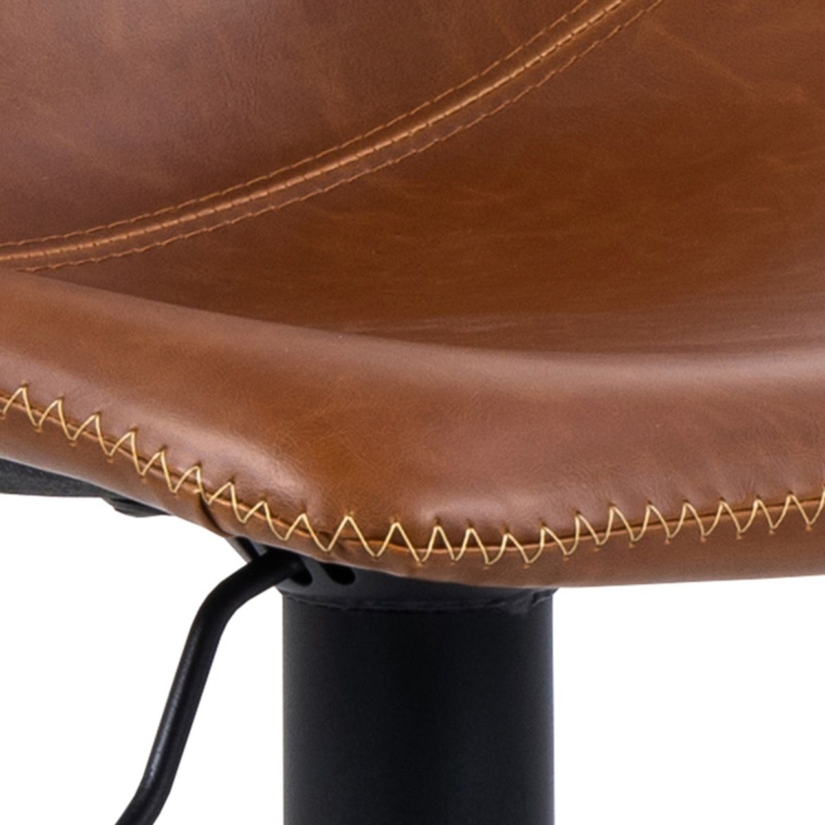 Faux Leather Bar Stool With Gas-Lift Function - Oregon
