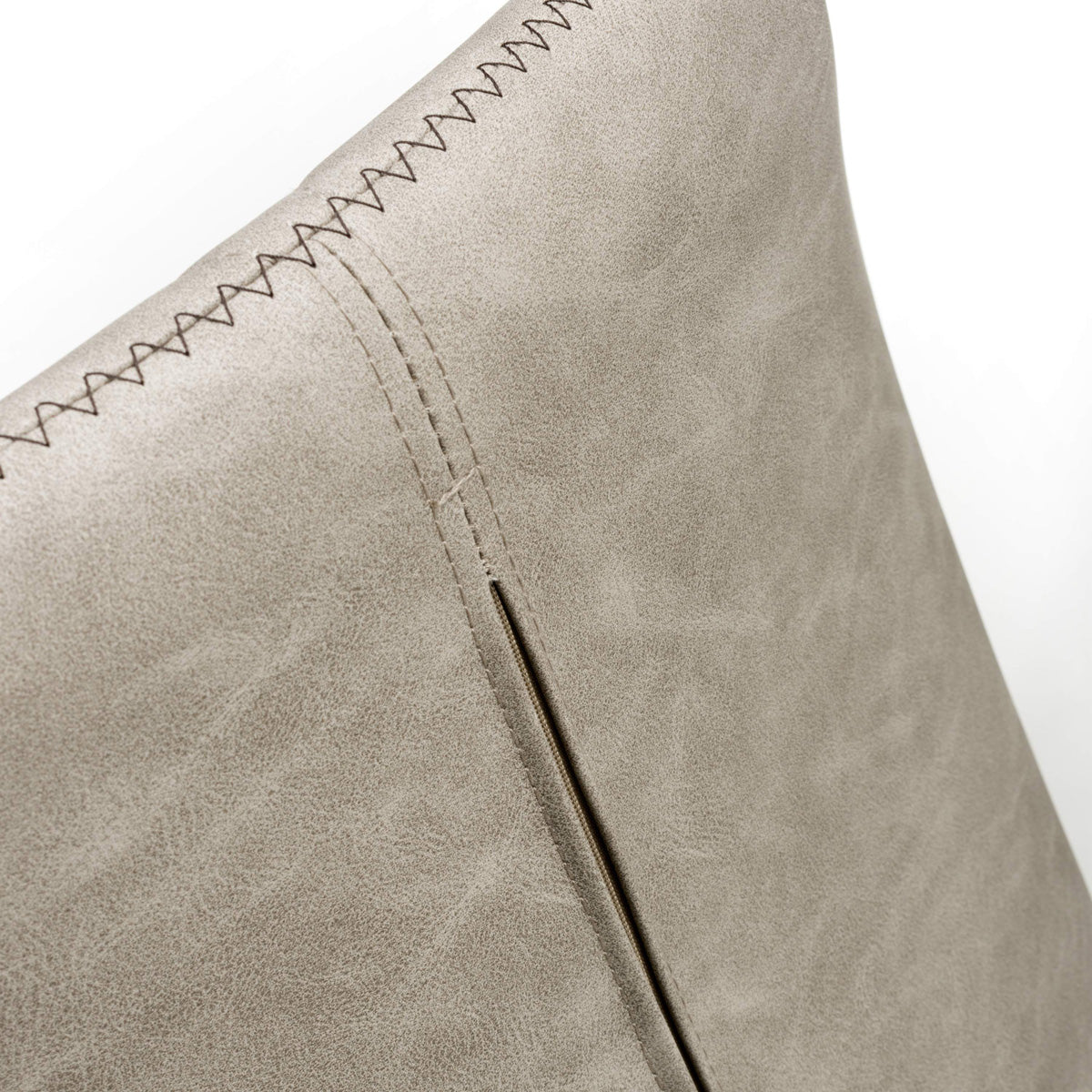 Faux Leather Bar Stools in Set Of 2 With Gas Lift Mechanism - Serena