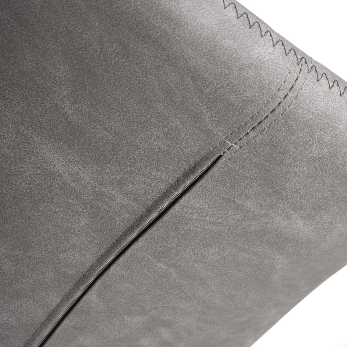 Faux Leather Bar Stools in Set Of 2 With Gas Lift Mechanism - Serena