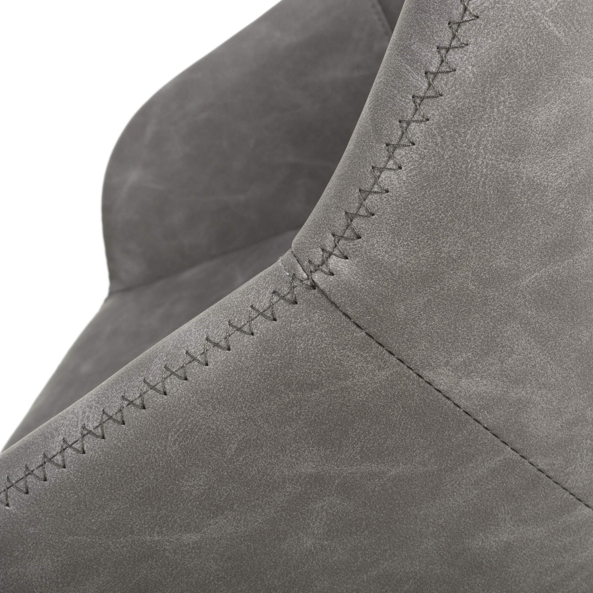 Faux Leather Bar Stools in Set Of 2 With Gas Lift Mechanism - Serena