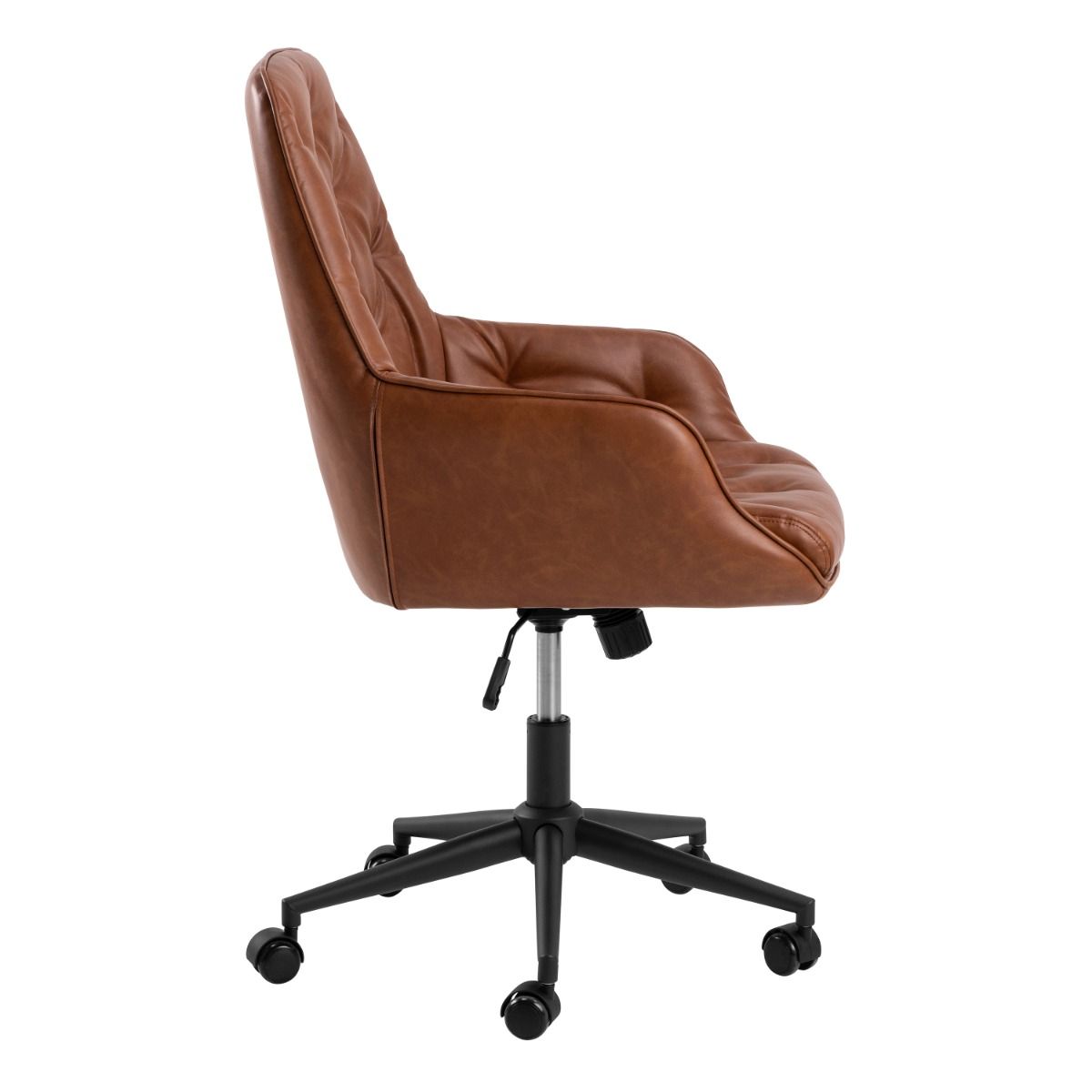 Faux Leather Home And Office Chair With Gas-Lift Function - Erik
