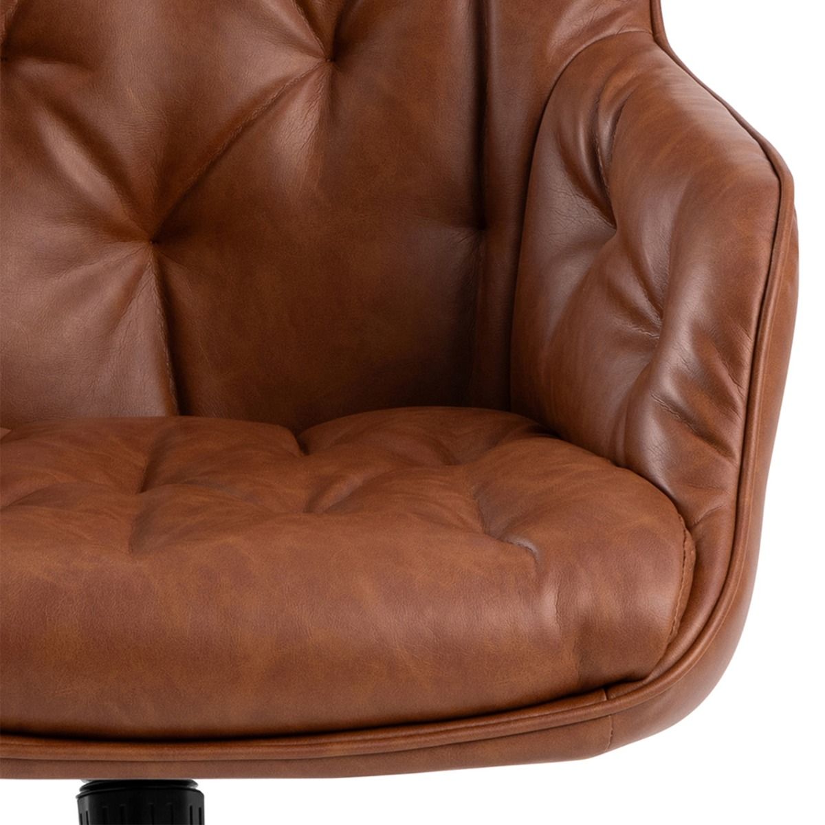 Faux Leather Home And Office Chair With Gas-Lift Function - Erik