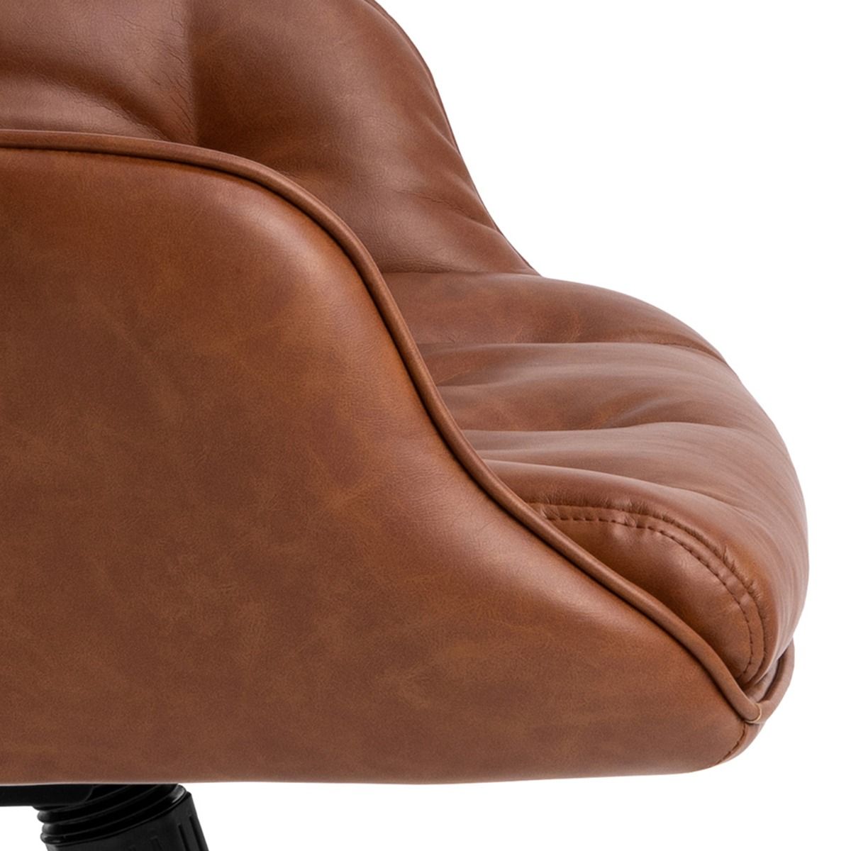 Faux Leather Home And Office Chair With Gas-Lift Function - Erik