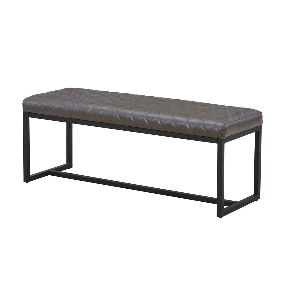 Faux Leather Dining Bench 120cm Wide - Warwick