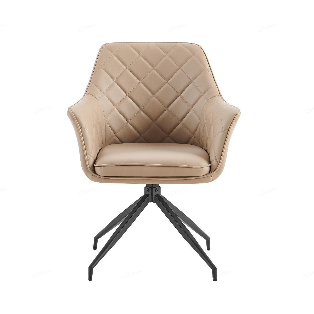 Faux Leather Dining Chair - Azure