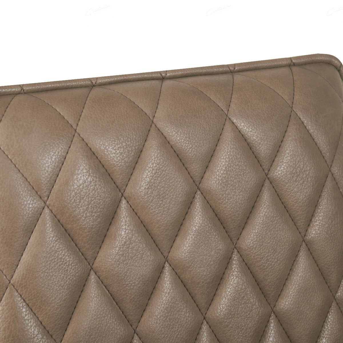 Faux Leather Dining Chair With Swivel Function - Eclat