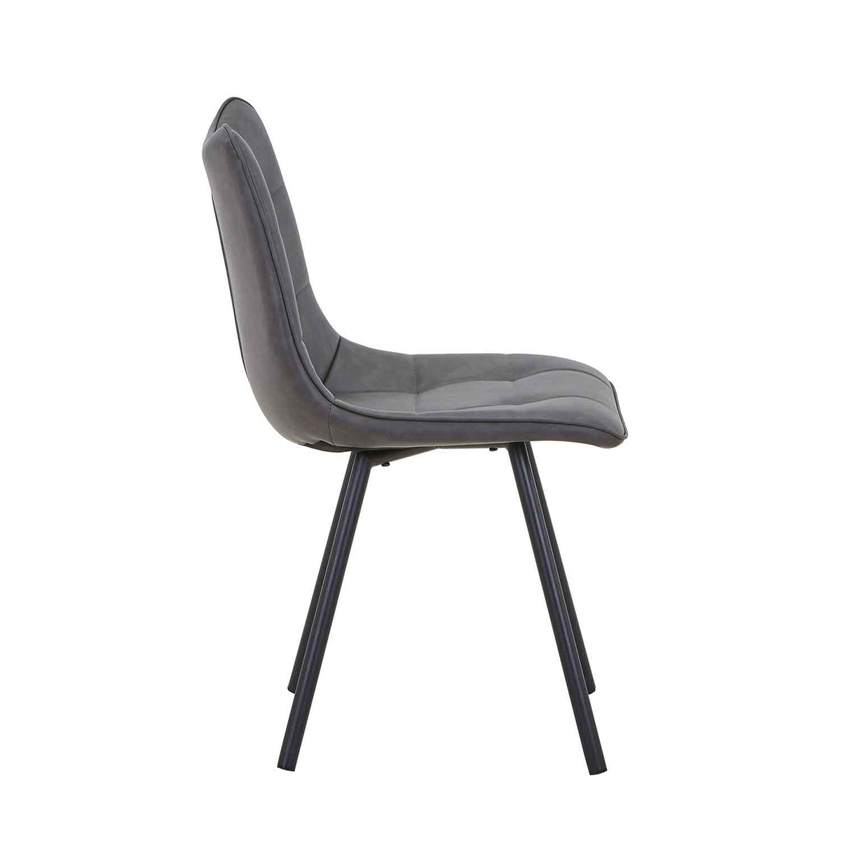 Faux Leather Dining Chairs 46cm Wide in Set Of 4 - Alnwick
