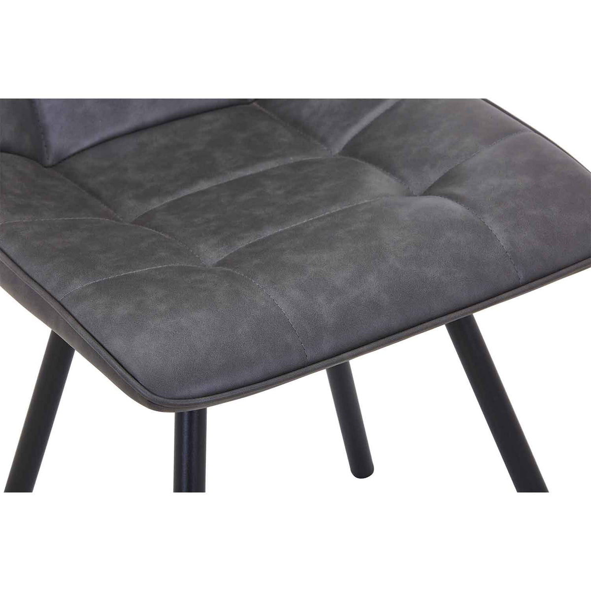 Faux Leather Dining Chairs 46cm Wide in Set Of 4 - Alnwick