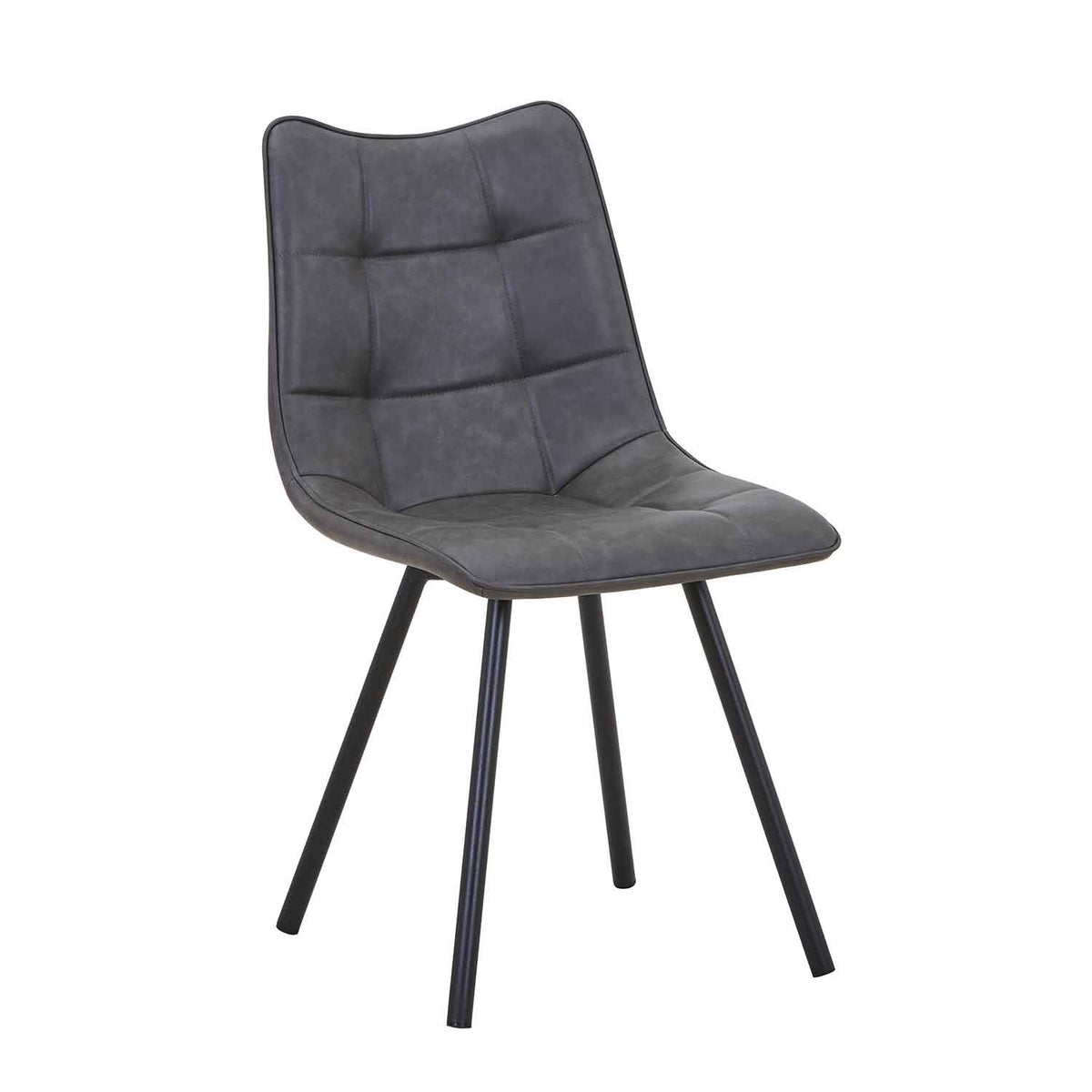 Faux Leather Dining Chairs 46cm Wide in Set Of 4 - Alnwick