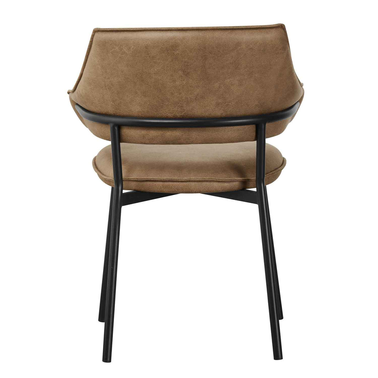 Faux Leather Dining Chairs 62cm Wide in Set Of 2 - Geneva