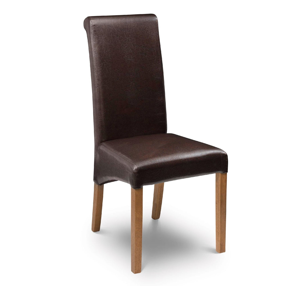 Faux Leather Dining Chairs in Set Of 2 - Cuba