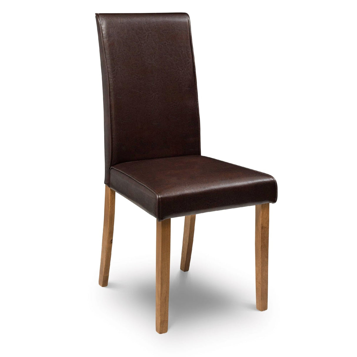 Faux Leather Dining Chairs in Set Of 2 - Hudson