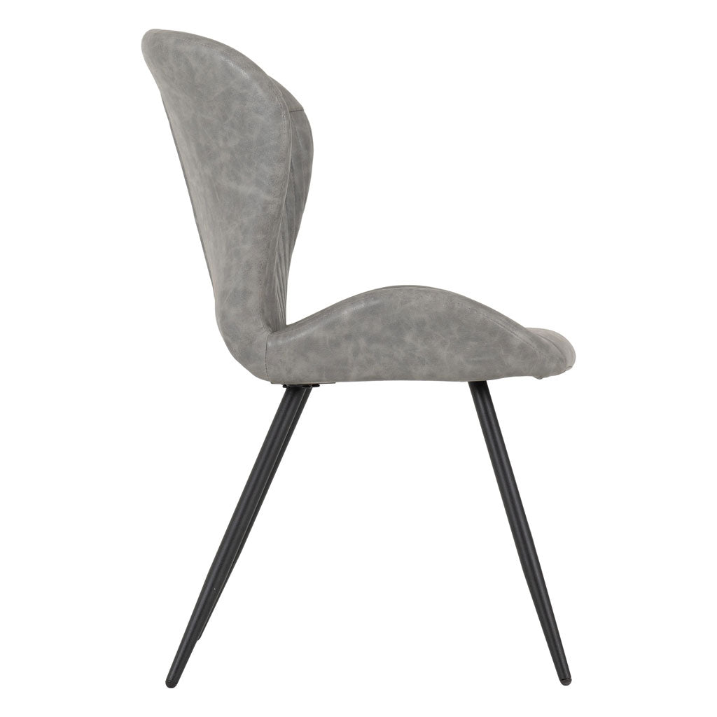 Faux Leather Dining Chairs in Set Of 4 - Quebec