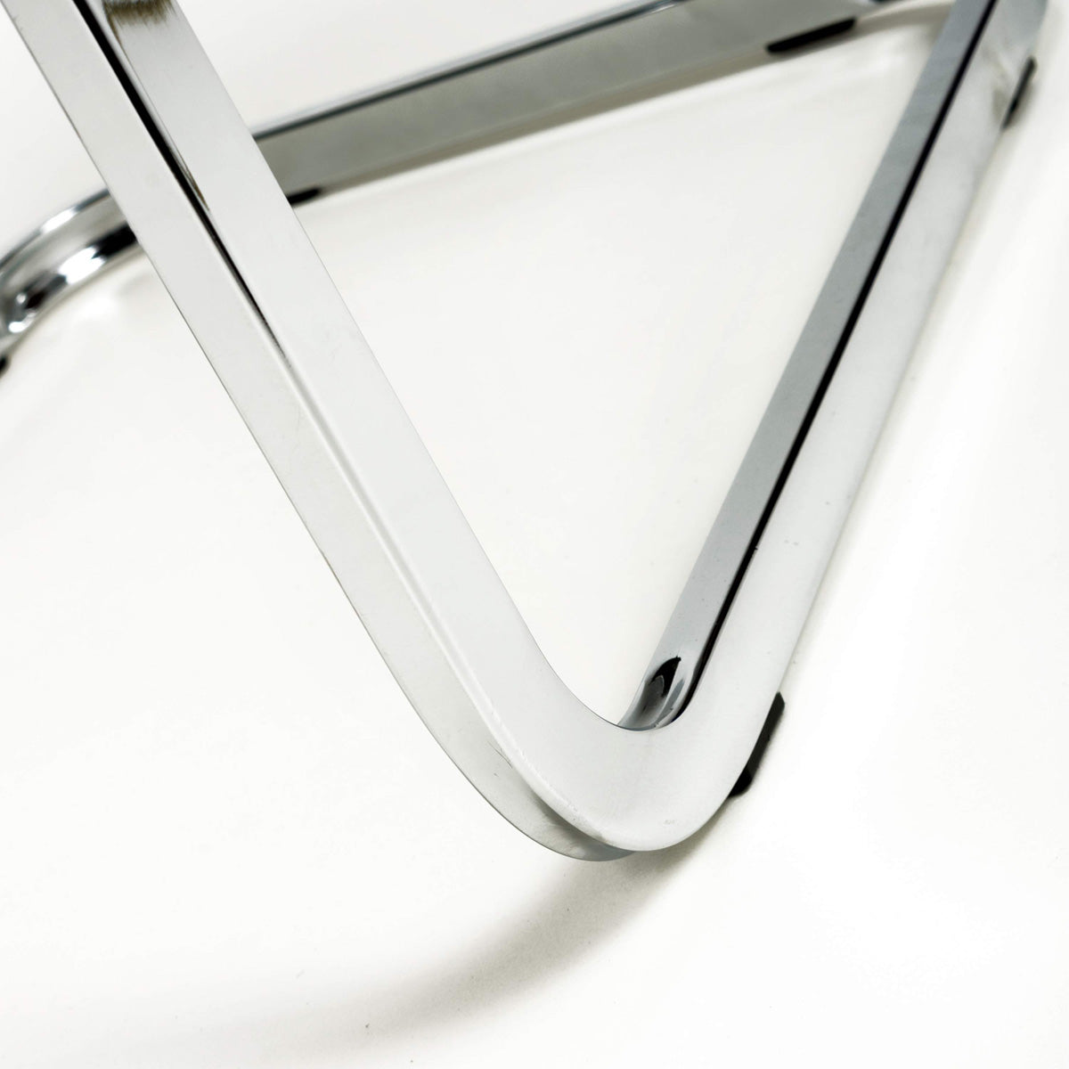 Faux Leather Dining Chairs in Set Of 4 With Chrome Cantilever Legs - Toledo