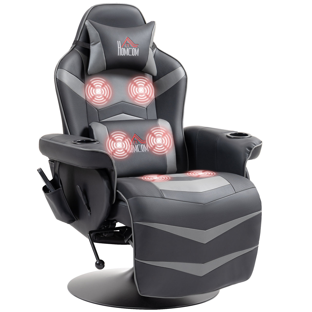 Faux Leather Electric Recliner Chair 79.5cm Wide - Velmora