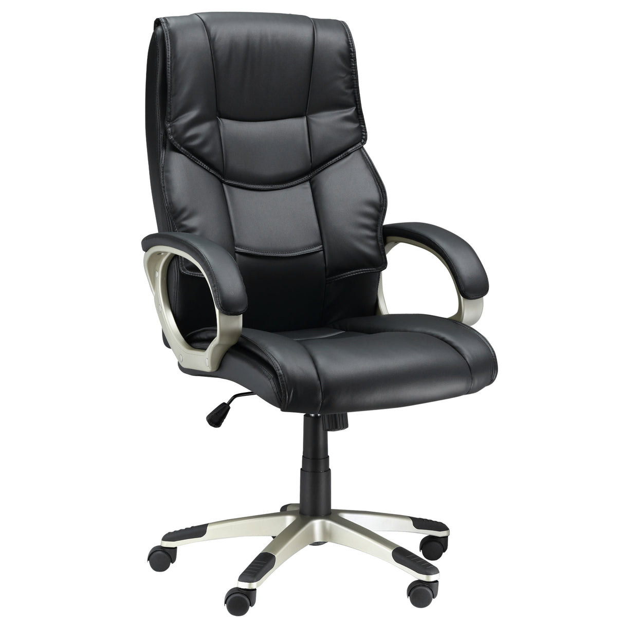 Faux Leather Home And Office Chair 68cm Wide - Velmora