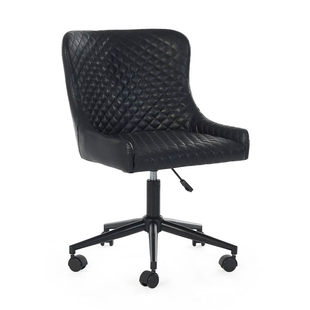 Faux Leather Home And Office Chair - Luxe