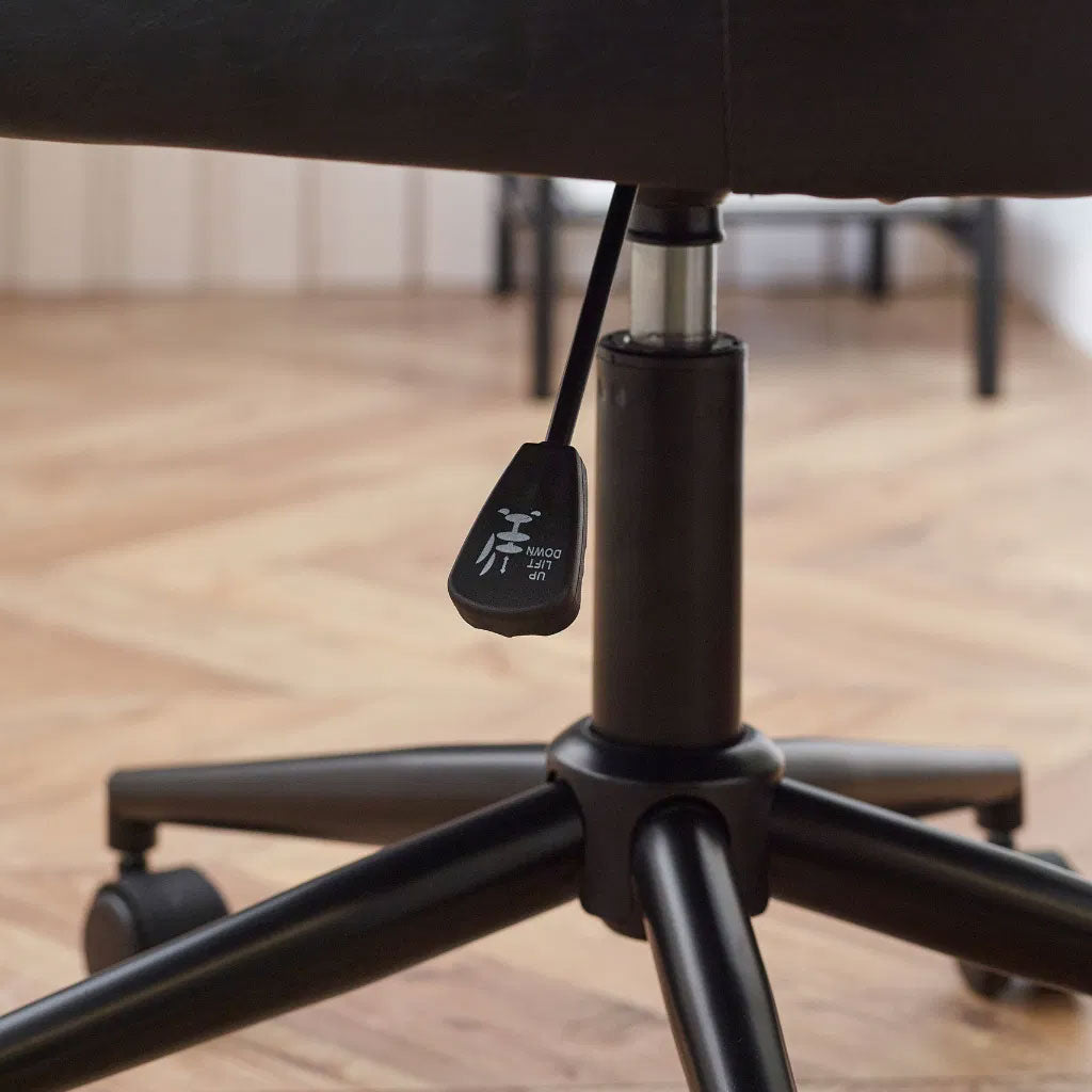 Faux Leather Home And Office Chair - Luxe