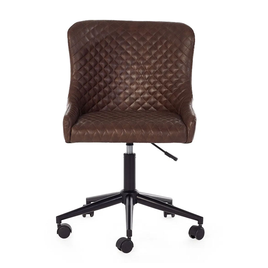 Faux Leather Home And Office Chair - Luxe
