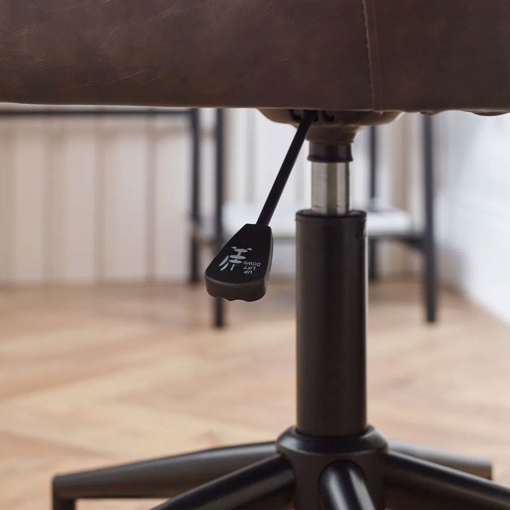 Faux Leather Home And Office Chair - Luxe