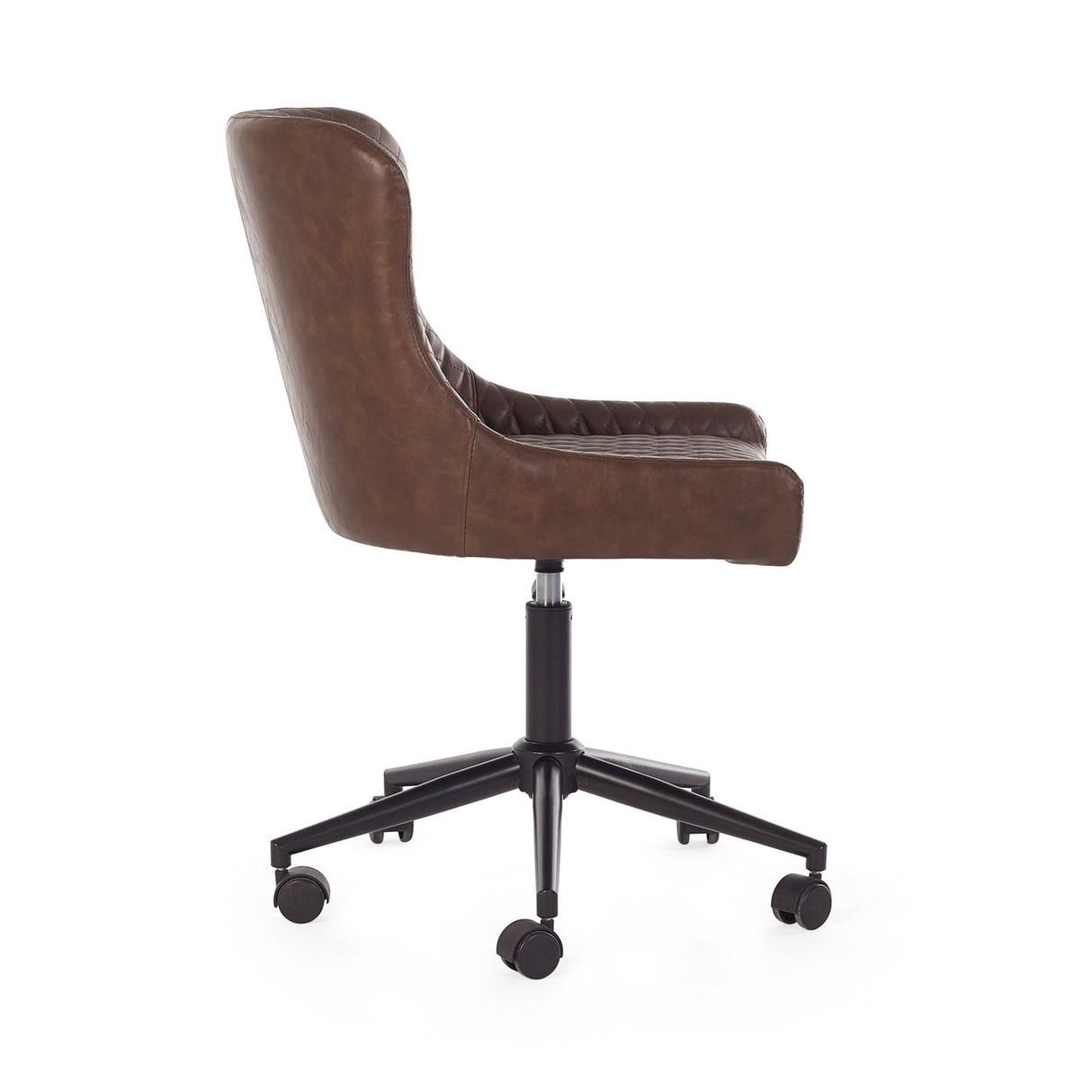 Faux Leather Home And Office Chair - Luxe