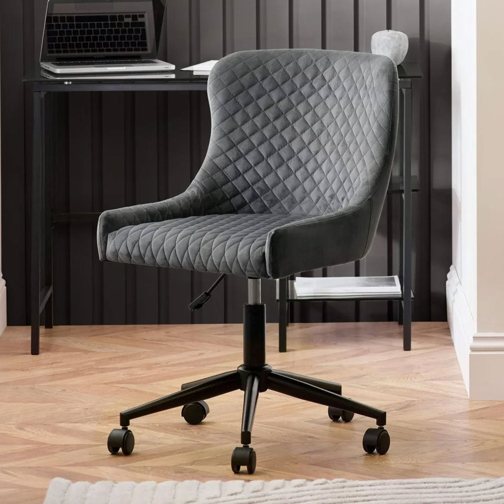 Faux Leather Home And Office Chair - Luxe