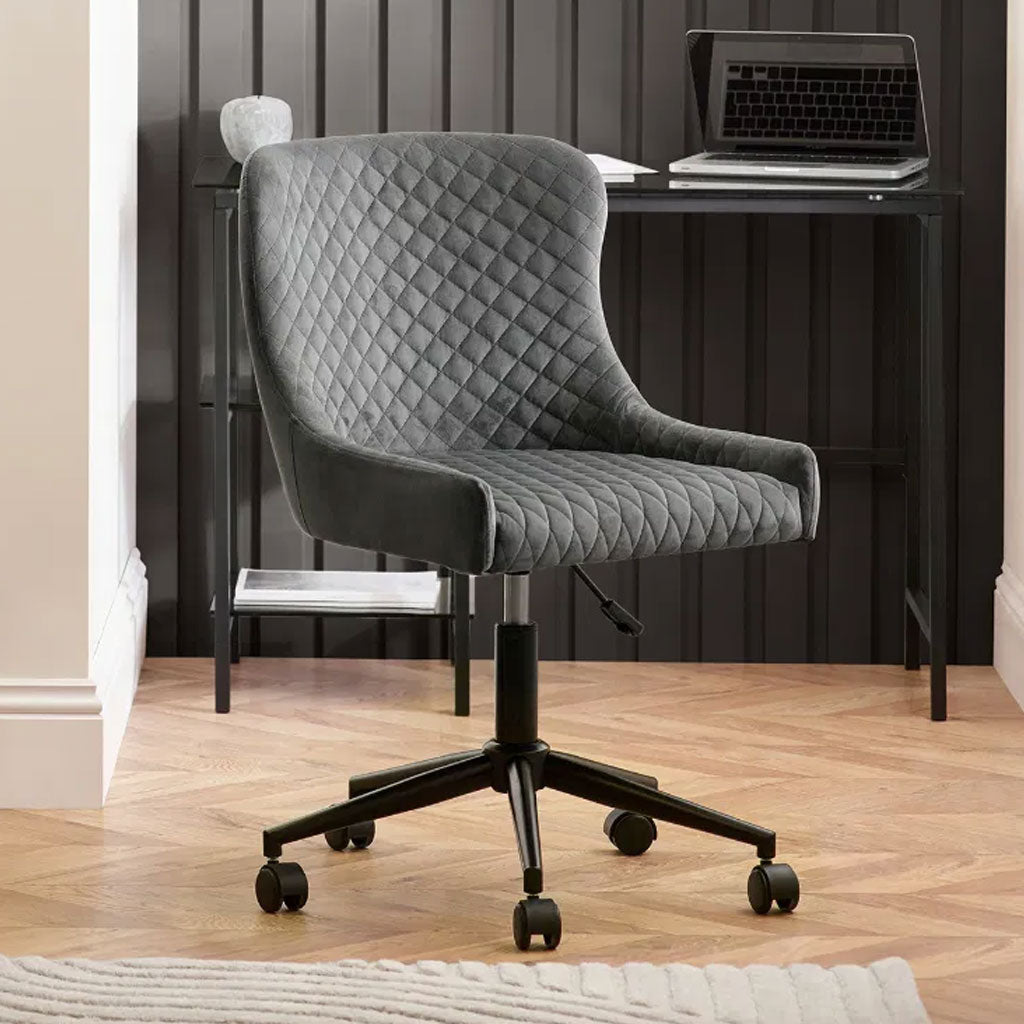 Faux Leather Home And Office Chair - Luxe