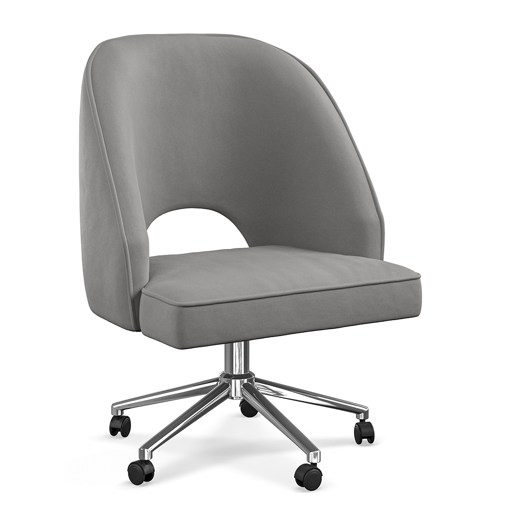 Faux Leather Home And Office Chair - Chelsey