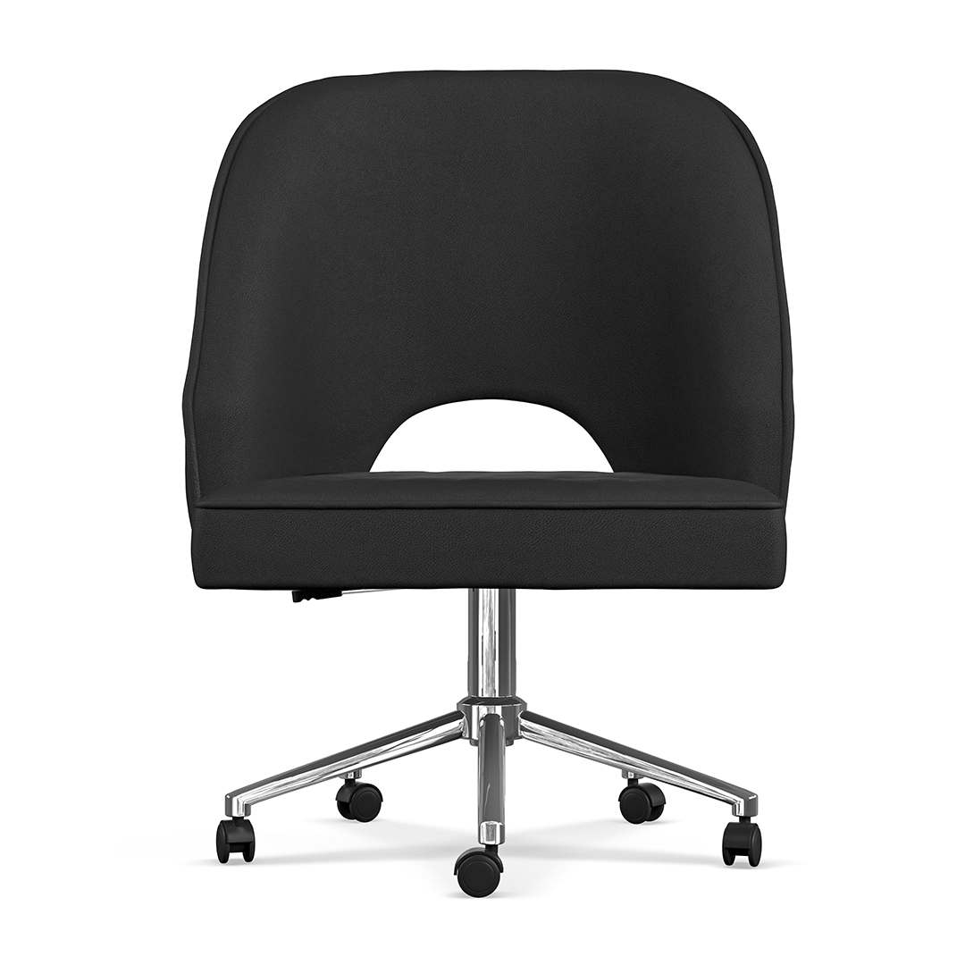 Faux Leather Home And Office Chair - Chelsey