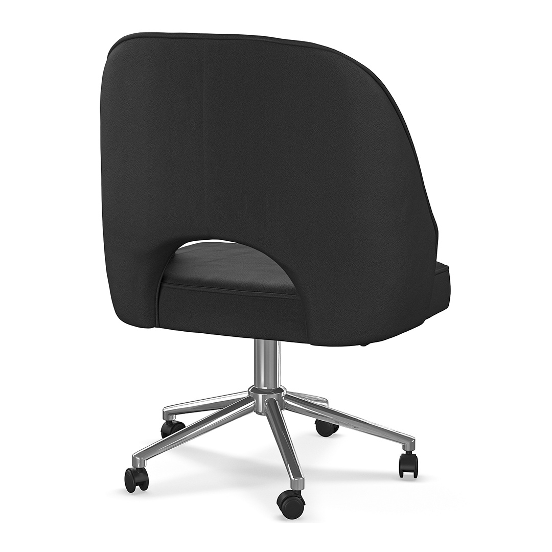 Faux Leather Home And Office Chair - Chelsey
