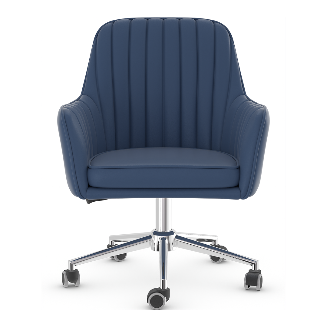 Faux Leather Home And Office Chair - Claremont