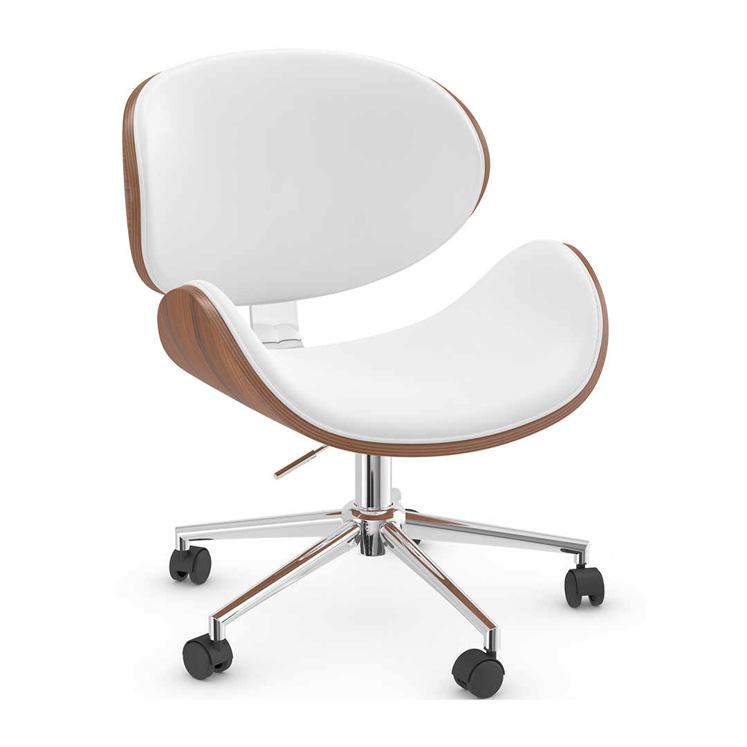 Faux Leather Home And Office Chair - Netherby