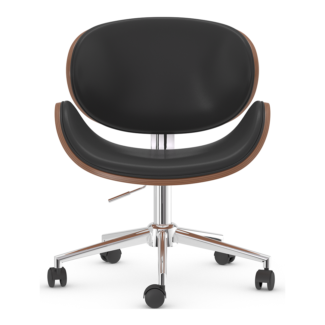 Faux Leather Home And Office Chair - Netherby