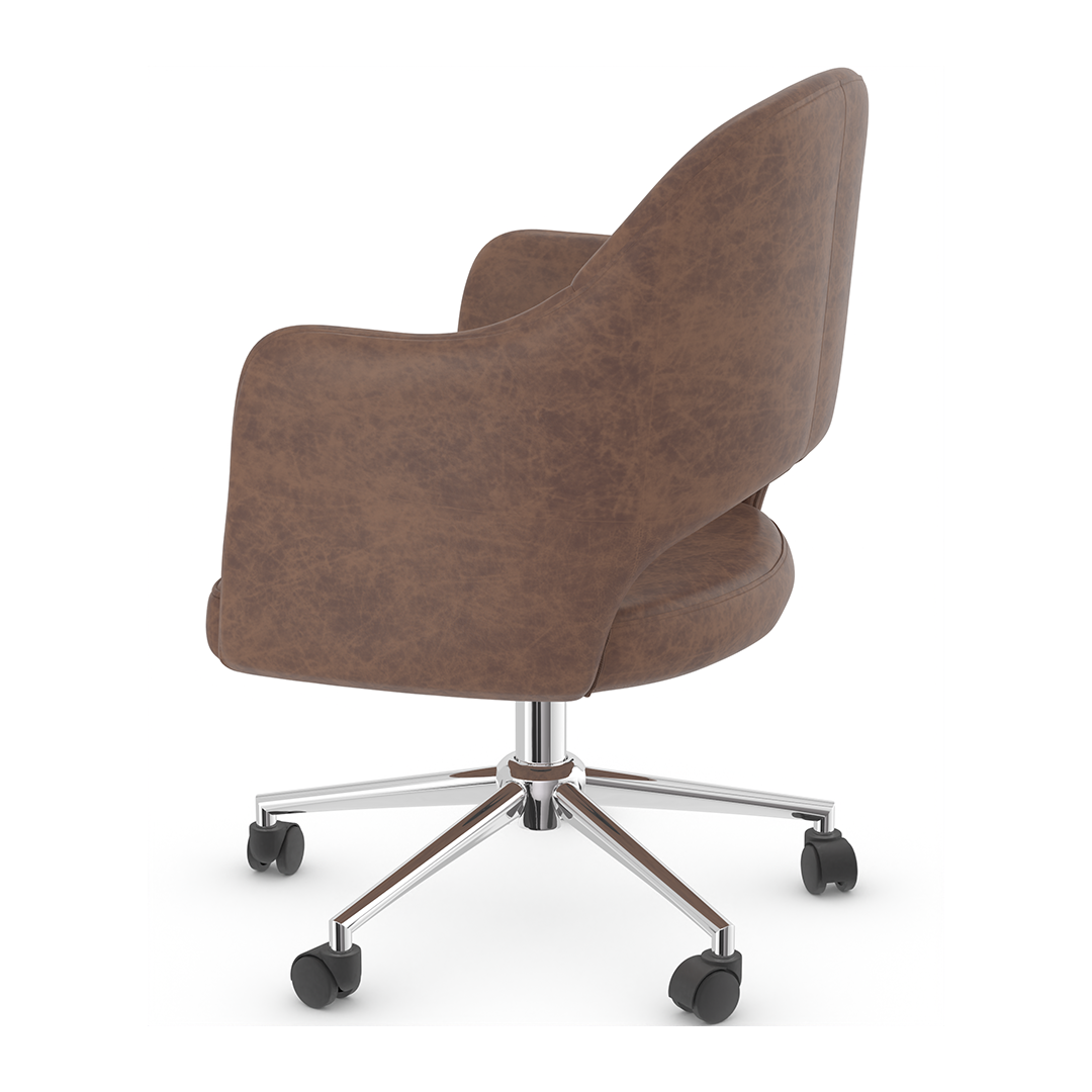 Faux Leather Home And Office Chair - Ormsby
