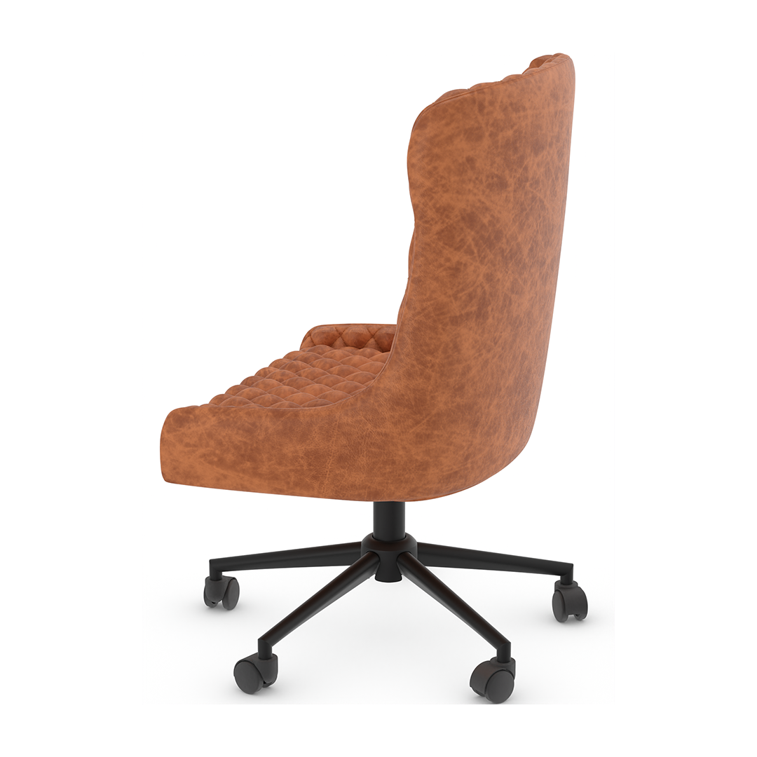 Faux Leather Home And Office Chair - Ryland