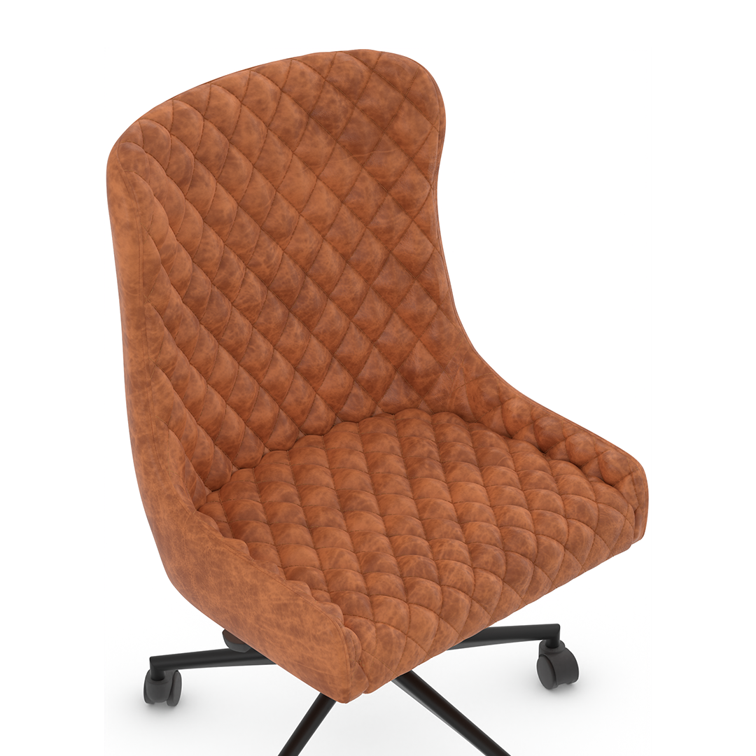 Faux Leather Home And Office Chair - Ryland