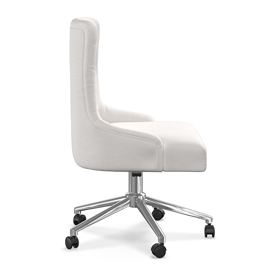 Faux Leather Home And Office Chair - Swansley