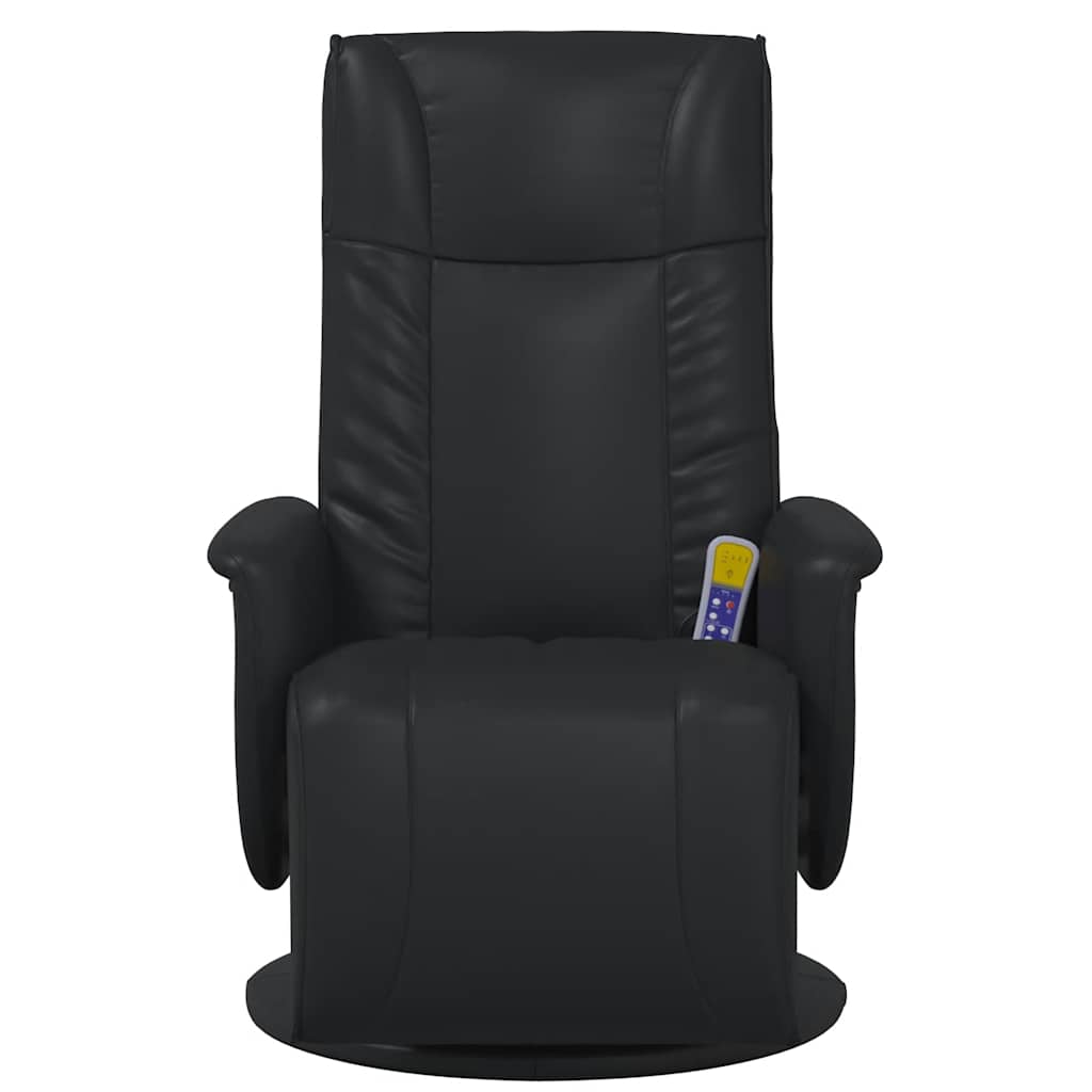 Faux Leather Massage Recliner Chair with Footrest - Vantage Home