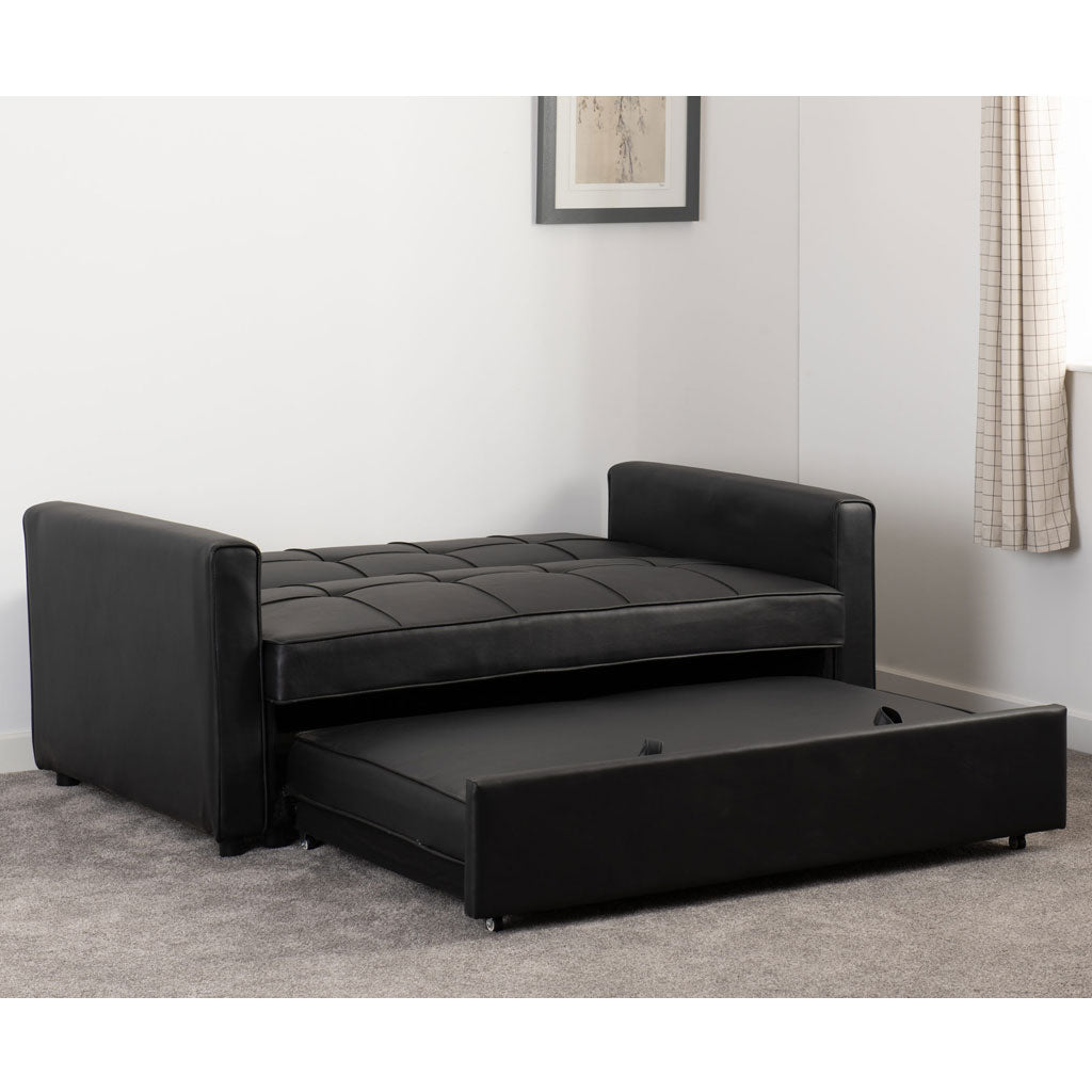 Faux Leather Sofa Bed - Astoria