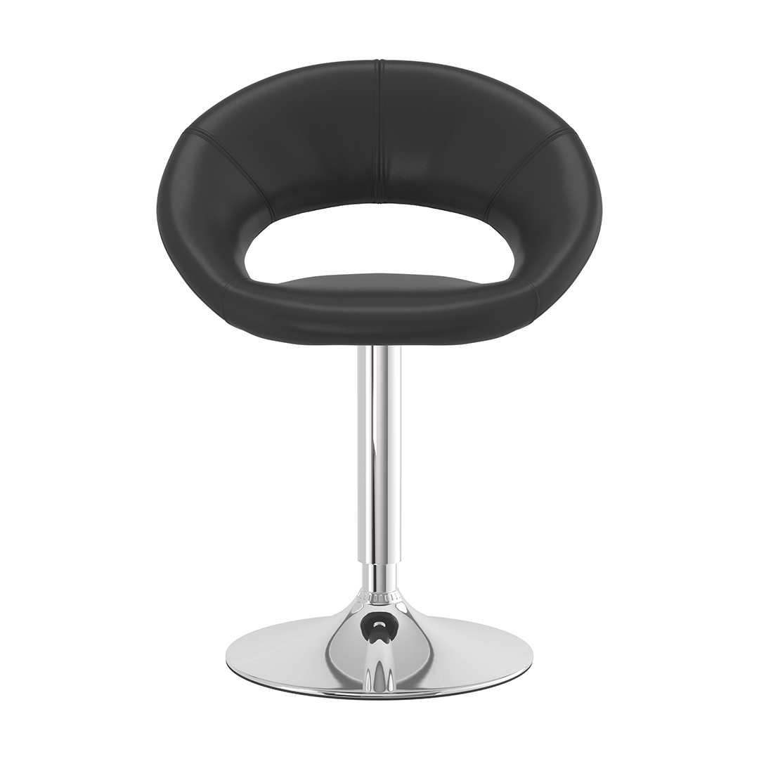 Faux Leather Swivel Dining Chair - Springwell