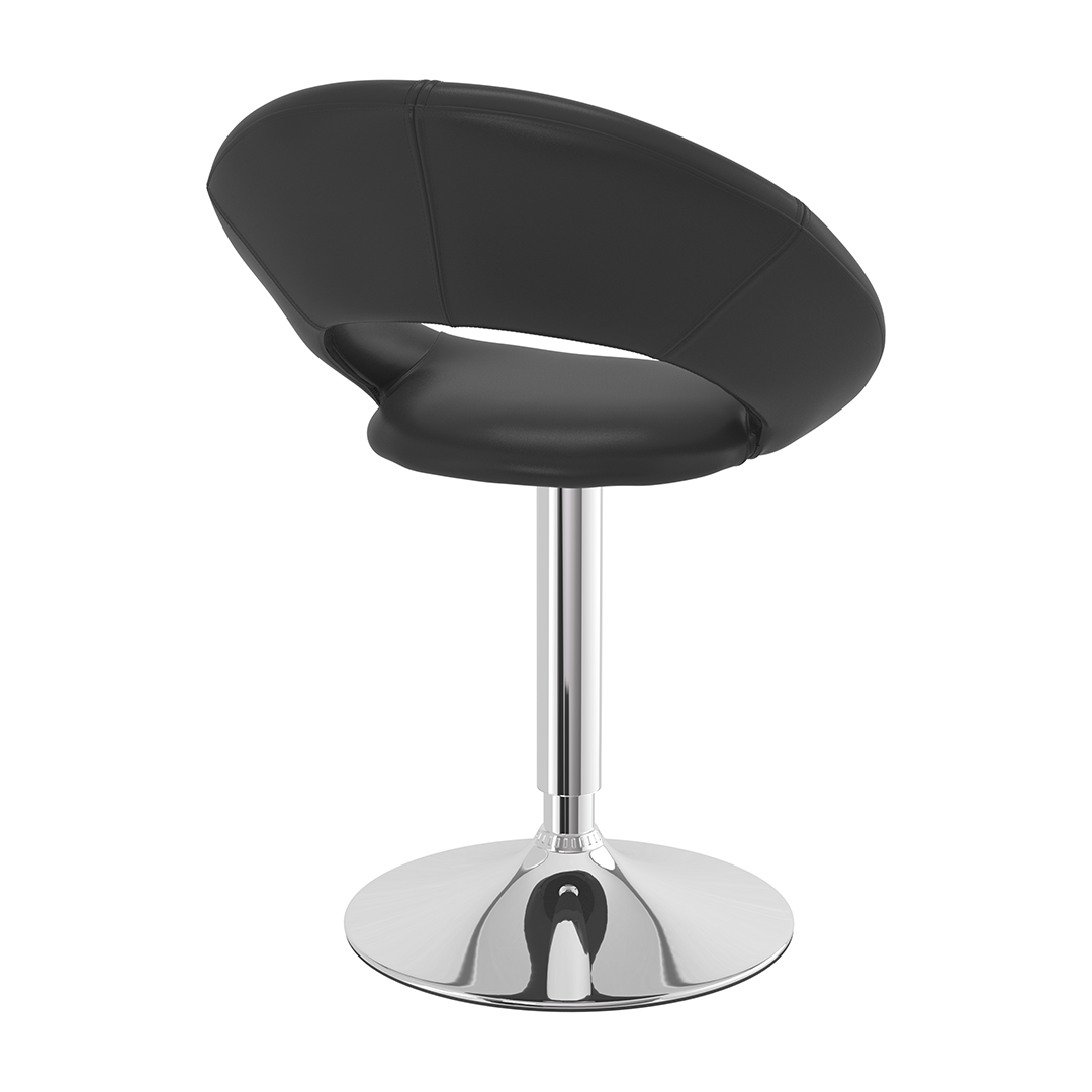 Faux Leather Swivel Dining Chair - Springwell