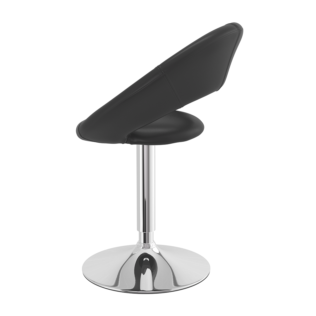 Faux Leather Swivel Dining Chair - Springwell