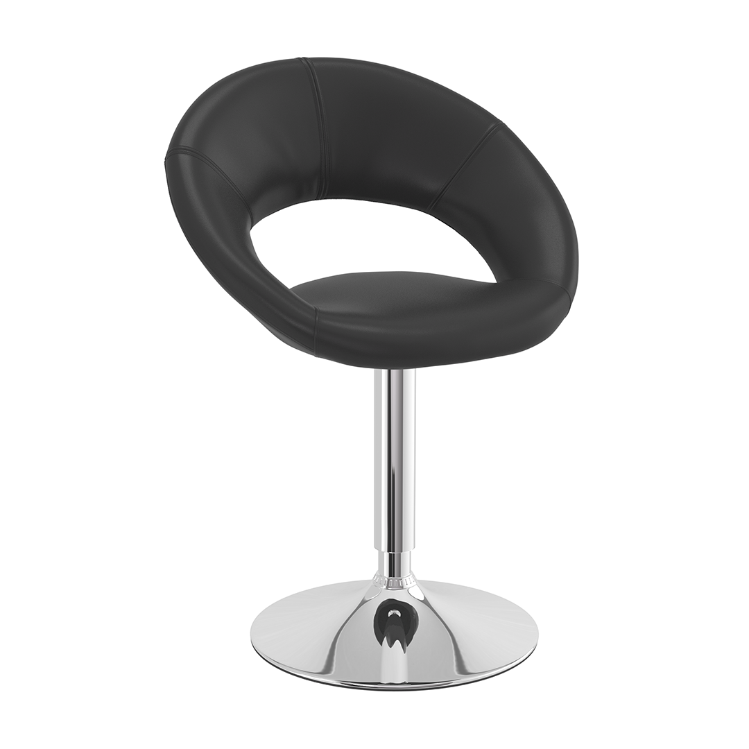 Faux Leather Swivel Dining Chair - Springwell