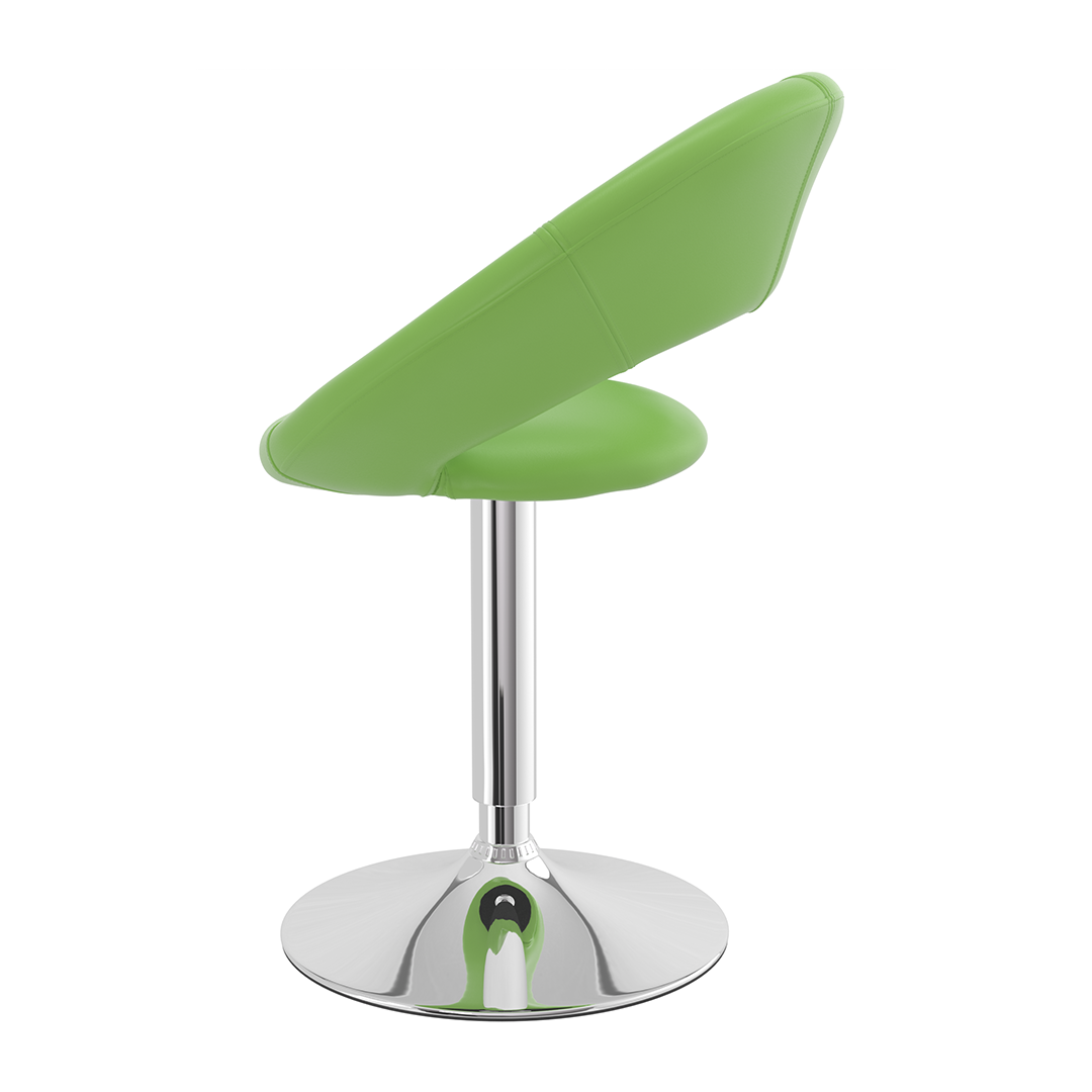 Faux Leather Swivel Dining Chair - Springwell