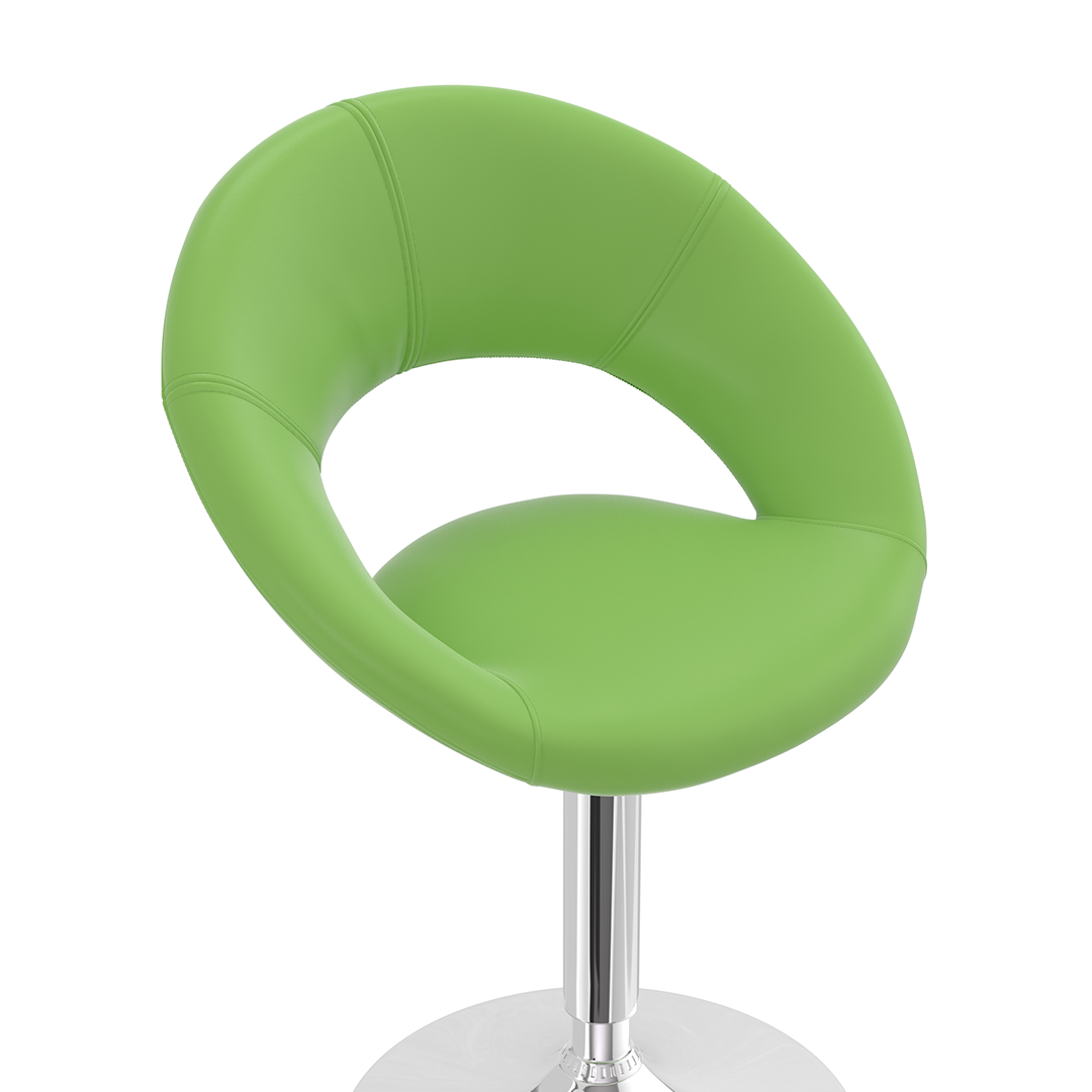 Faux Leather Swivel Dining Chair - Springwell